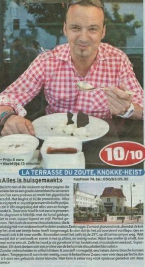 Beste dame blanche 2024 
Luc bellings
La terrasse du zoutte